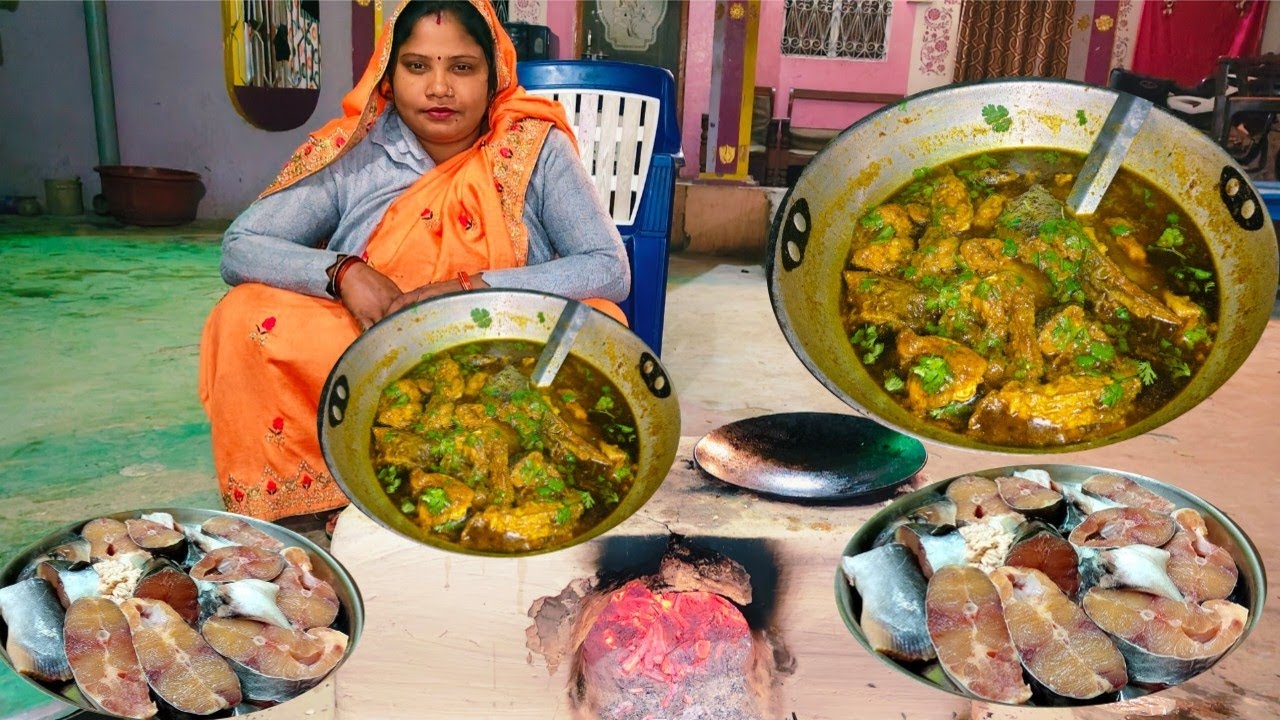 चिकन / मटन भी फैल है इस मछली के आगे प्यासी फिश करी रेसिपी हिंदी/प्यासी मछली बनाने का सिंपल तरीका/