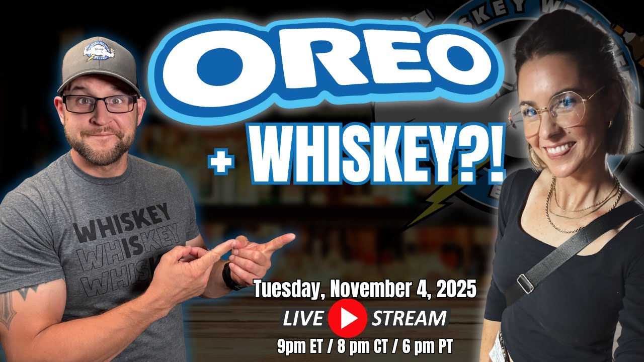 🔴 LIVESTREAM: What Whiskey Pairs Best with OREOS? - YouTube