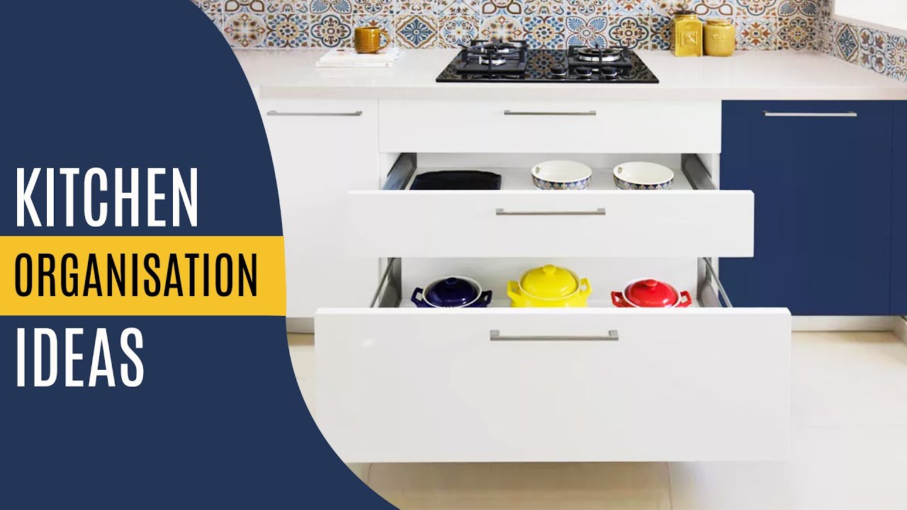 5 Kitchen Organisation Ideas | Indian Kitchen Setup | Woodofa - YouTube