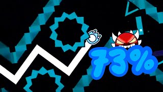 SONIC WAVE 73% | Geometry Dash