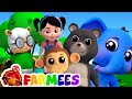 Canção zoológico | Musica para bebes | Animação | Farmees Português | Desenhos animado