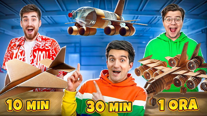 Cine CONSTRUIEȘTE MAI BINE DIN CARTON?! 10 MIN vs 1 ORĂ !!