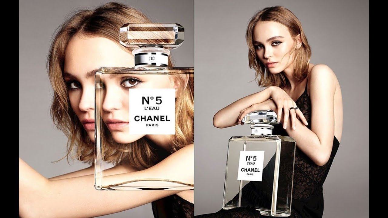 Lily-Rose Depp Chanel No.5 L'eau Campaign, British Vogue