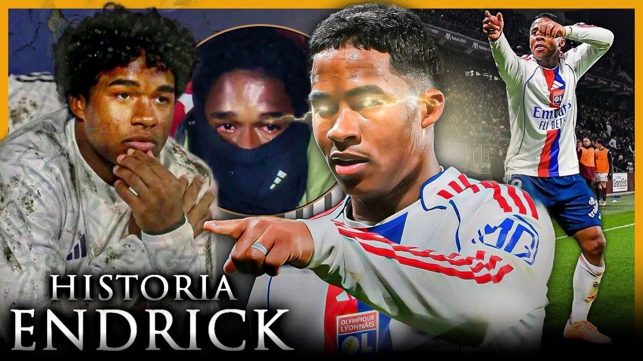 El Real Madrid lo DESECHÓ y ahora es la BESTIA del LYON  | ENDRICK HISTORIA COMPLETA