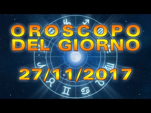 Video: Oroscopo 27 Novembre