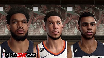 NBA 2K23 CURRENT GEN -  9 New FACESCAN Update, CYBERFACE/HAIRSTYLES UPDATE (PC,MOD) #2