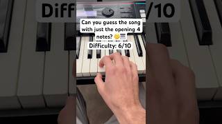 Can you guess the song? 🤔🎹 #guessinggame #guessthesong #shorts #eartraining #piano