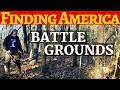 Battlegrounds - METAL DETECTING an old Court House & remote Civil War battlefield Coins Relics