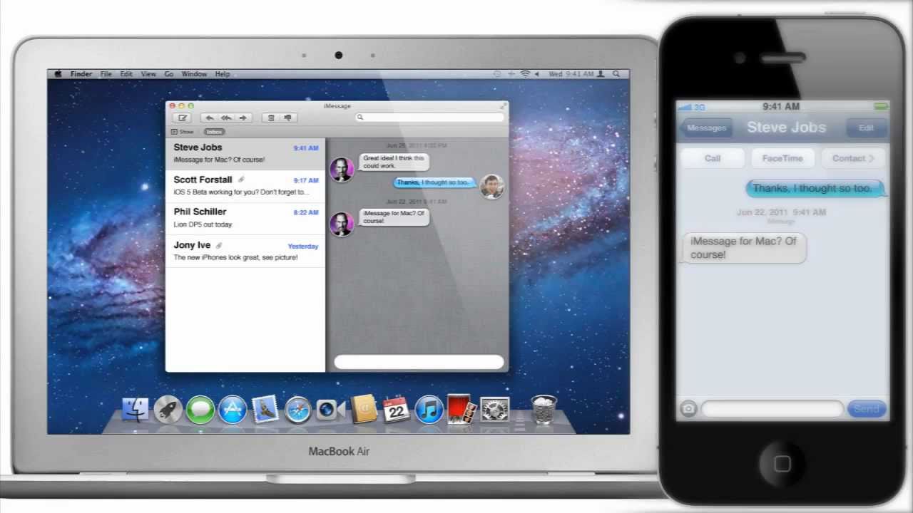 Imessage for mac computer