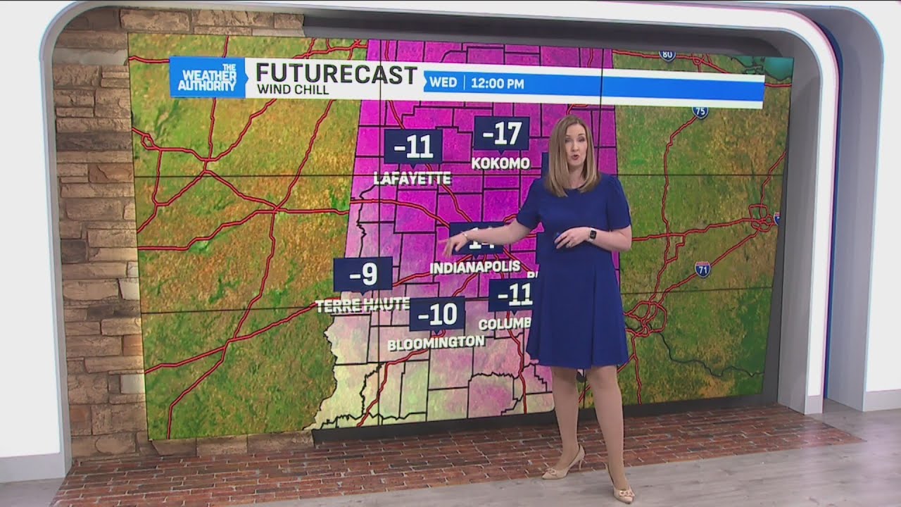 Bitter cold temperatures continue through the week - YouTube