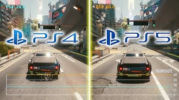 Cyberpunk 2077: PS4 vs PS5 // FPS & Graphics Comparison