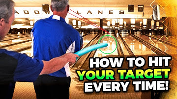 How to Hit Your Target EVERY TIME! Pro Bowling Tip for Everyone.
