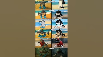 Thumbnail of Tralalero Tralala & Orcalero Orcala in Different Styles | Italian Brainrot