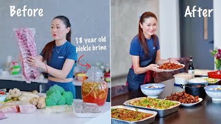 Chinese dinner party for 30 people, my 18 year old pickle brine pickles are the star! by CookingBomb 袁倩祎 17,780 views 1 month ago 14 minutes, 33 seconds