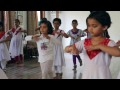Kids learning kathak- Allahabad Kathak Kendra