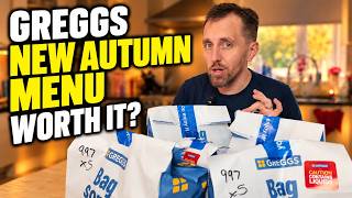 We Tried EVERYTHING on Greggs’ New Autumn Menu! - is it worth it?