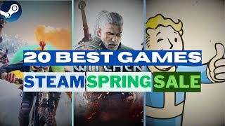 20 Best Games on Steam Spring Sale 2024 | That You-Must Play | Gaming Bat