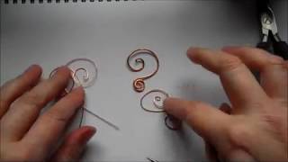 Wire Wrap - Open Spirals - Skills Video