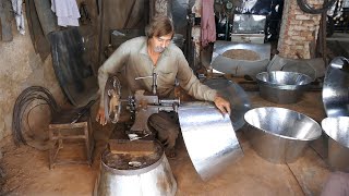 Making of Metal Tub by Using Wonderful Skills