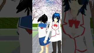 Ayano vs the student council uniform of yandere sim in #sakuraschoolsimulator #shorts IB:@UChan19