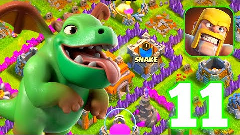 Clash of clans - Gameplay - Walkthrough - Part 11 - (ios, android)