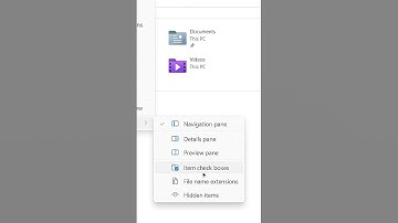 How To Enable/Disable Item Check Boxes In Windows 11 | #Shorts