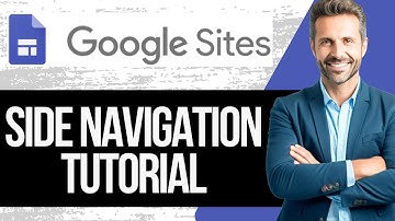 Google Sites Side Navigation Tutorial