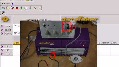 Tutorial for Connecting a 4-20mA Rotary Transducer on the dataTaker DT800