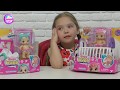 Интерактивная кукла Литл Лайв Петс- Swirlee | Little Live Bizzy Bubs Cute Carrier Doll