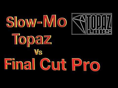 Topaz Video Enhance Slow Mo.