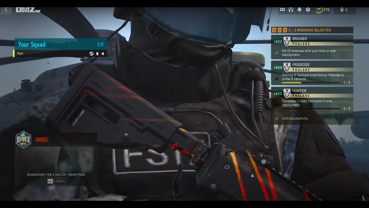 Alin DMZ - Frogicide- phalanx mission