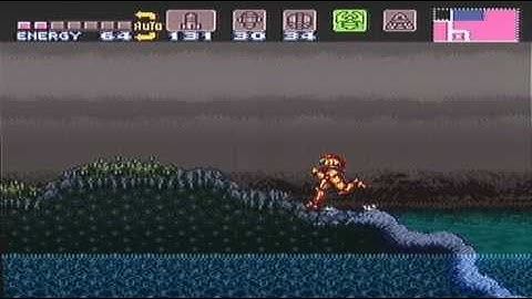 Super Metroid [PAL Version] - Recording from a real SNES