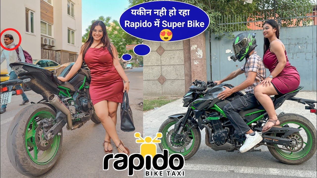 Super Bike पर Rapido 😱 (Hot Girl impress हो गईं यार 😍)