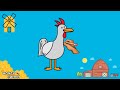Chicken drawing | Coloring for kids | Honey Bunch - kids