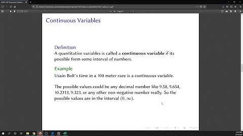 Section 2.1 Variables and Data