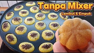 TANPA MIXER CUMA DIADUK-ADUK ‼️KUE CUBIT super lembut & empuk