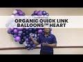 Organic Quick Link Balloons™ Heart