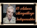 15 astuces maquillage / tuto makeup70&#39;s inspired / maquillage année 70/ cherry babydoll