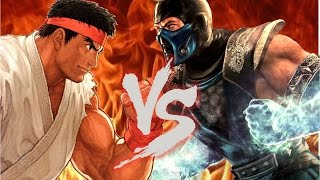 A ARENA   FINAL BATTLE   RYU VS SUB ZERO