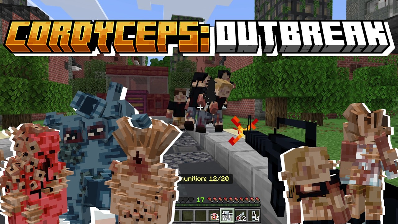 Minecraft - CORDYCEPS: OUTBREAK V2! | New Textures, Models And Much ...
