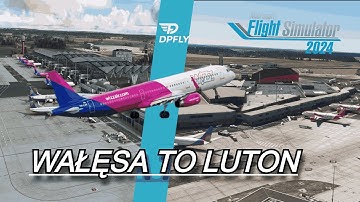 WizzAir A321 | EPGD → EGGW | MSFS 2024 • Full Flight • Beyond ATC + GSX •