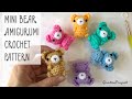 Mini Bear Amigurumi Crochet Pattern