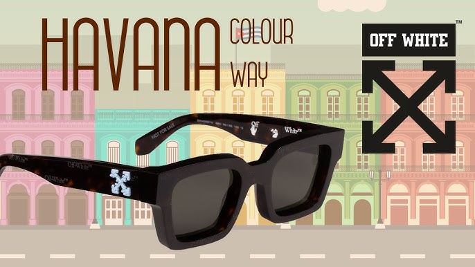 Off-white NASSAU HAVANA sunglasses