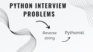 Famous Reversing a string problem in python explained in Telugu Wealth
