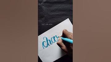 Charu || Name Request #charu #calligraphy