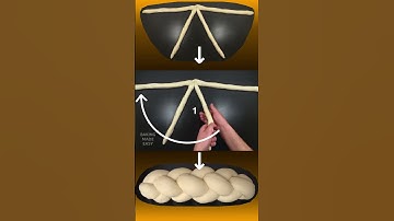 How to Braid 4-strand Challah in Four Steps: A Beginner