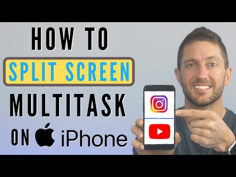 How to do iPhone Split Screen | Multitask with Two Apps On at Once (FREE & NO JAILBREAK!)