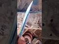 can u imagine?74mm*6mm rusty iron road  turn  into clip knife.
