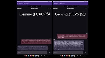 Gemma 3 Mobile Local AI Performance Test: CPU vs GPU vs DeepSeek vs PHI4
