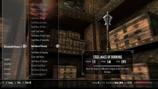 Steel Mace of Burning